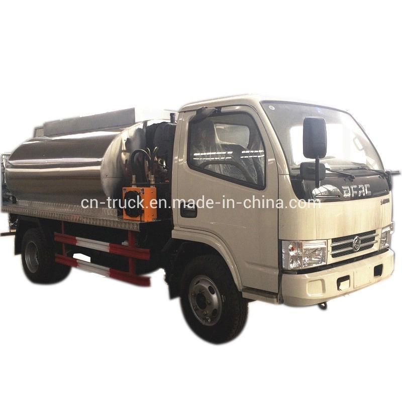 Low Price 4cbm 5cbm Manual Operation Asphalt Spray Truck Bitumen Distributor Truck