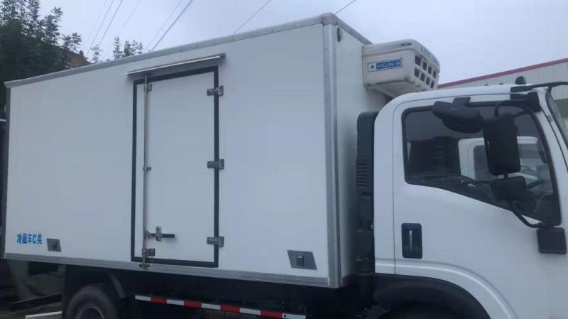 HOWO Foton Right Left Hand Drive Refrigerated Freezer Aumark 6tons 7tons 8tons Refrigerator Truck for Sale