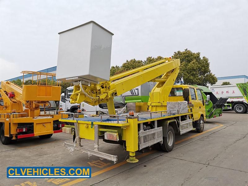 Isuzu 18m Insulated Telescopic Type Aerial Platform Truck