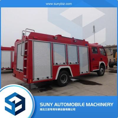Dongfeng Duolika Cab 3-5cbm Water and Foam Fire Fighting Tank Truck
