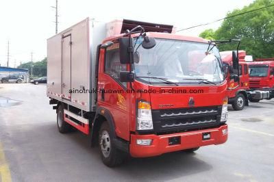 Sinotruk HOWO 4X2 Refrigerator Truck for Sale