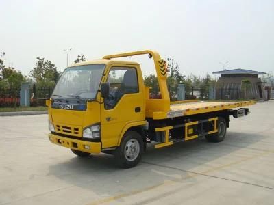 I Suzu 4X2 Wrecker Vehicle Capacity 5tons 8tons 10tons Road Platform Wrecker Truck