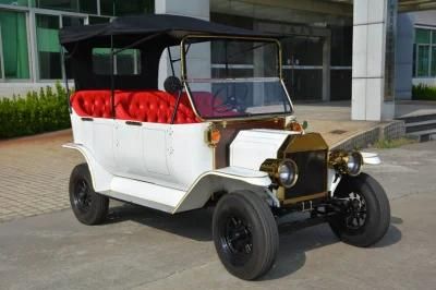Low Price CE Certified Chinese Factory Direct Sell Electric Classic Car Vintage Vehicle Model T Cart