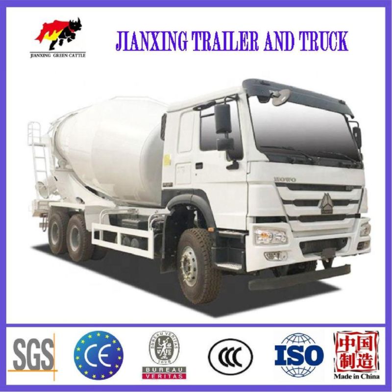 Chinese Machinery Sinotruk HOWO 6X4 Concrete Mixer Truck HOWO Mixing Mixer 10 Wheels 12 Cubic Concrete Mixing Truck