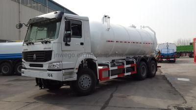 6X4 HOWO 10cbm 10000L Fecal Sweage Sludge Suction Truck