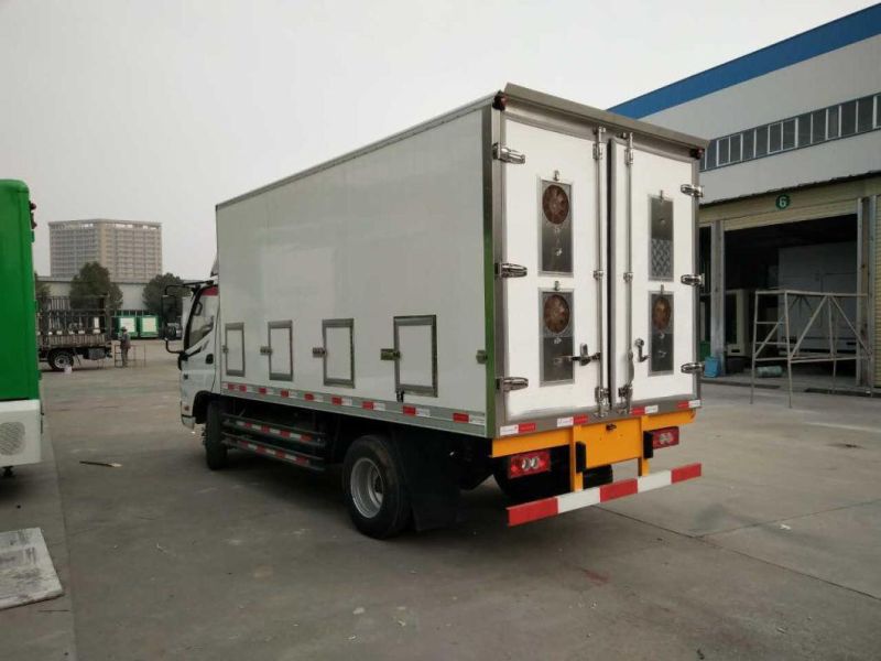 Foton Small 10 Tons Refrigerator Truck for Live Baby Chicken