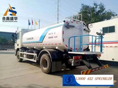 China Manufacturer Low Price Steel Tank Shacman 10 Cubic Meters 1000L Water Tank Sprinkler Truck Hot Sale in Southeast Asia