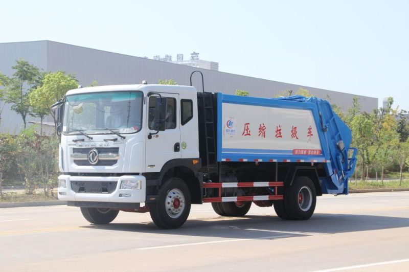 Dongfeng 4X2 Compressed Garbage Truck Diesel Waste Management Truck