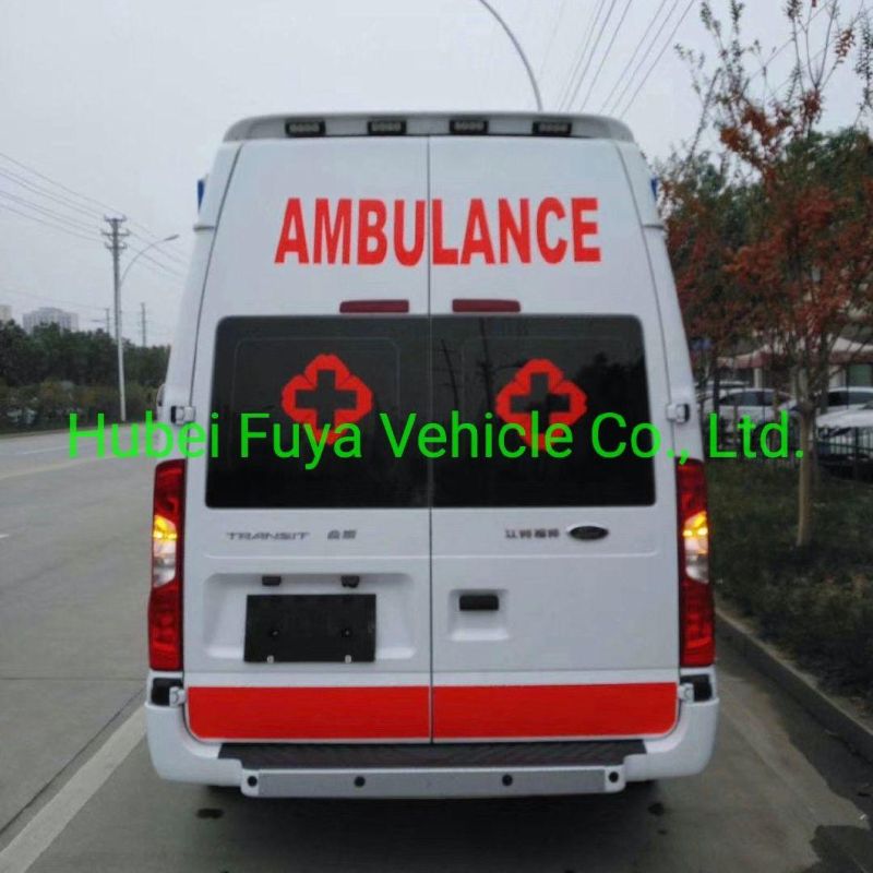 Jmc Diesel Engine Model Emergency Rescue Patient Delivery Ambulance