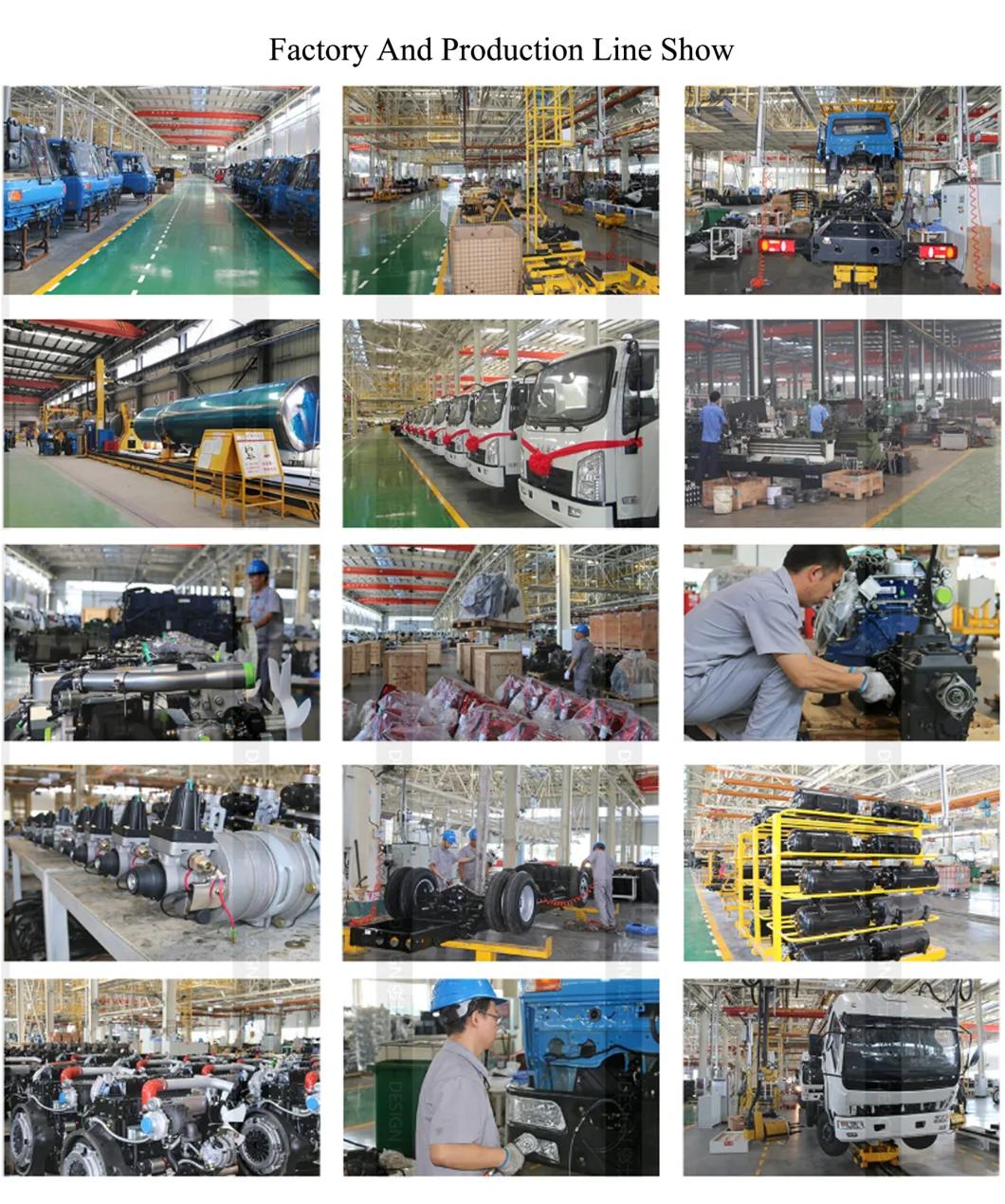 Brand New Parking Lot Four Brush Broom Road Sweeper Dongfeng 12cbm Sweeper Truck