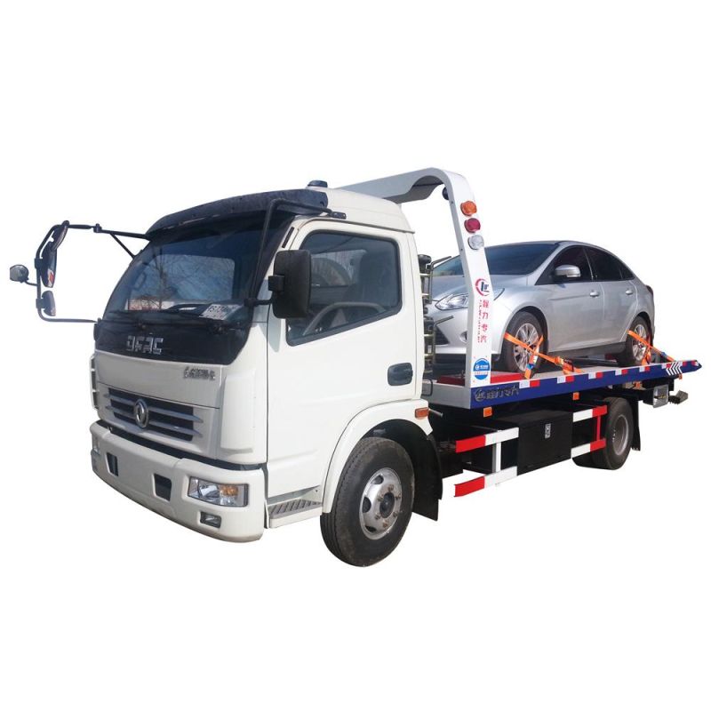 Dongfeng Dlk 2 in 1 Wrecker Tow Truck for Sale 7 Ton