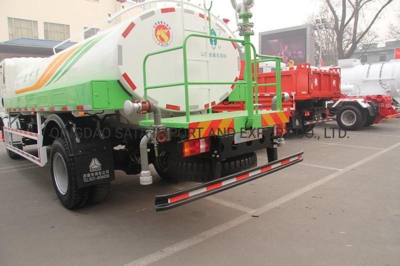 Light Duty HOWO 5000L 4X2 Water Tanker Truck