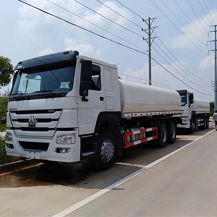 6X4 336HP Water Tank Truck 20 Cbm Water Tank Truck