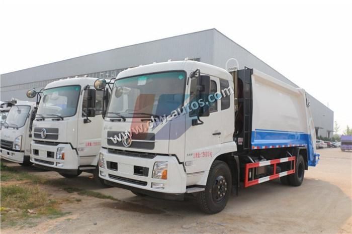 Factory Supply 4X2 12000liters Refuse Collector Compressed Garbage Compactor Truck