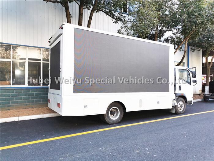 Sinotruk HOWO Full Color LED Screen Truck P4 P5 P6 LED Advertising Truck