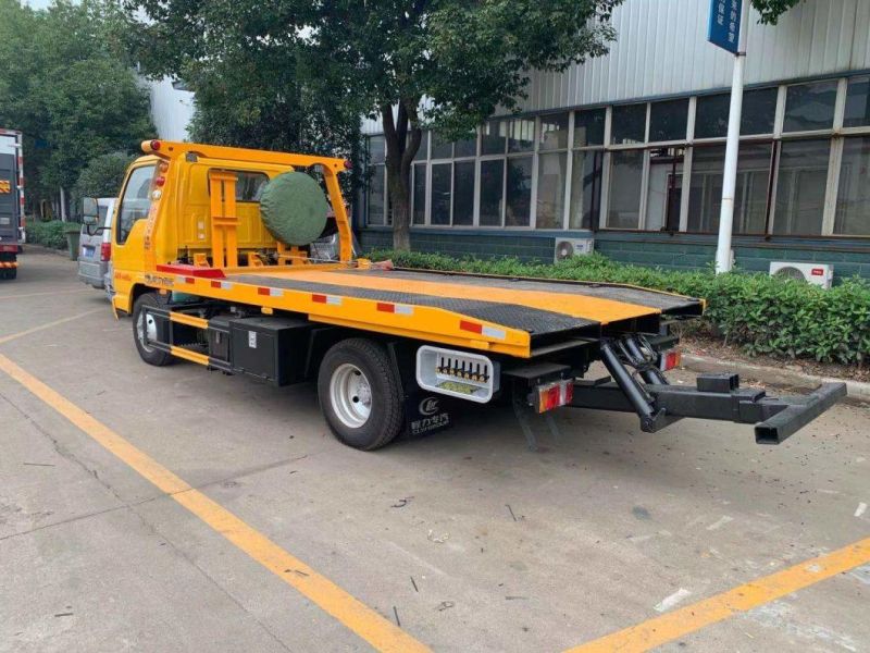 Japan Brand 1suzu 100p 4tons Road Wrecker Truck Road Recovery Truck for Sale