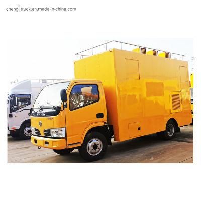 Dongfeng 2020 New Design Mobile with Diesel and Patrol Food Truck with Customized Size