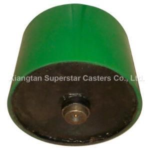 8in Industrial Bumper Cast Iron Steel Wheels