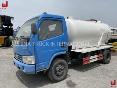 High Pressure Cleaning 4X2 Sewage Suction Tanker Truck
