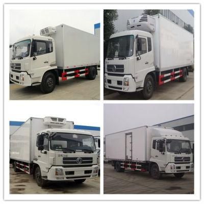 Dongfeng Tianjin 4*2 180HP Freezer Box Refrigerated Truck