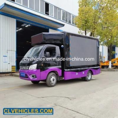 P4 Outdoor Mobile LED Billboard Truck Forland Vehicle Mounted LED Advertising Truck