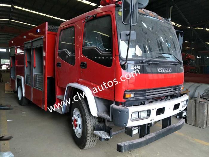 Isuzu New 4X2 7tons Water Tank Fire Truck for Fire Security Rescue 240HP Extinguisher