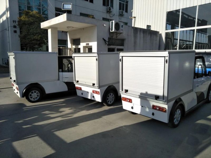 Electric Engine 4 X 4 Truck Pickup with Double Cabin
