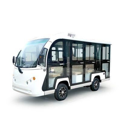 Power Saving Electric Tourist Van Practical Sightseeing Bus