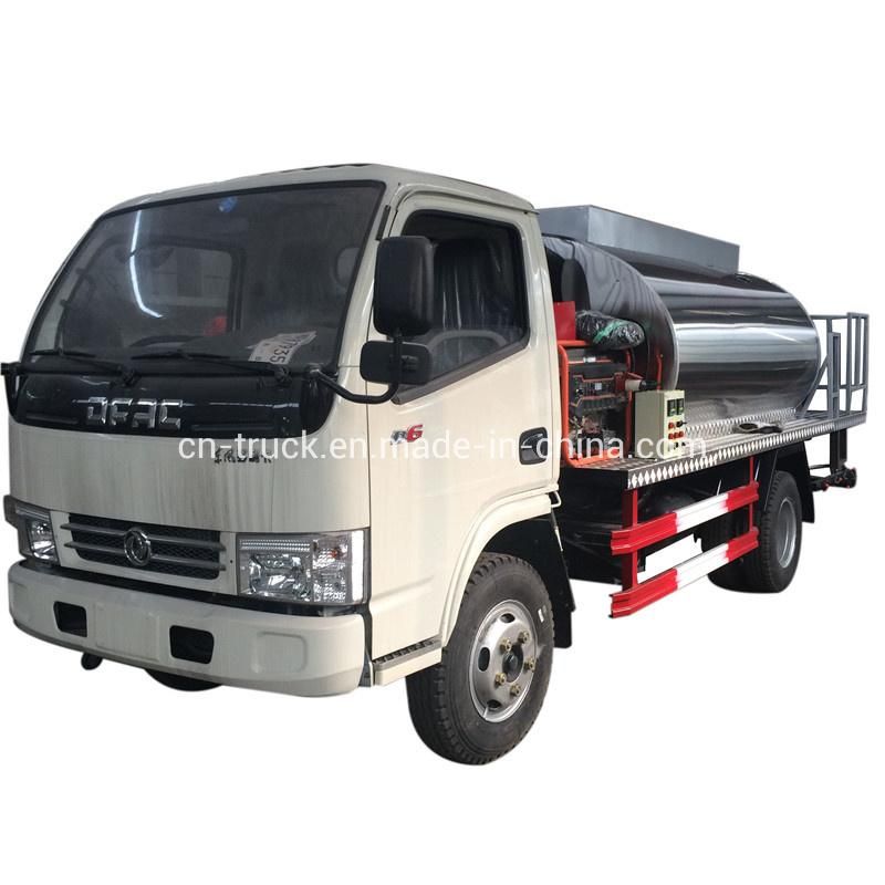 Factory Sales Manual Operation 3ton 4ton 5ton Bitumen Distributor Asphalt Spraying Truck