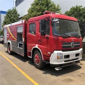 5 Cbm to 6 Cbm Water Tank and Foam Tank Fire Fighting Fire Rescue Truck