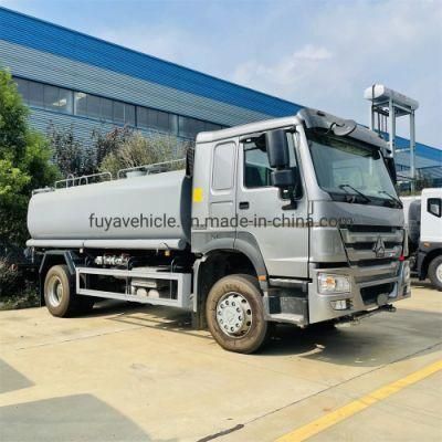 Sinotruk HOWO 4X2 12000L 12ton 12 Cubic 12000 Litres Stainless Steel Water Tanker Truck for Sale