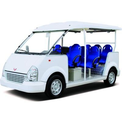 White 8 Seaters Electric Sightseeing Car Golf Cart with Door