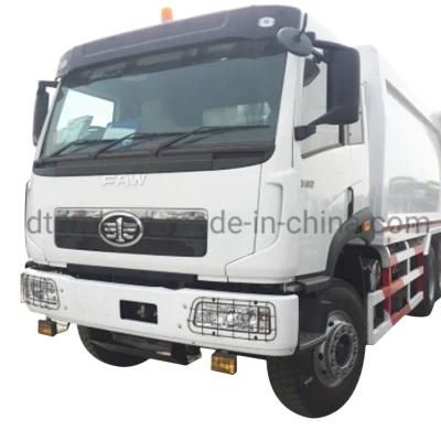Excellent performance FAW 18 cubic meter garbage compactor truck