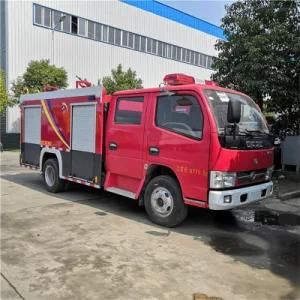 4X2 Dongfeng 2000 Liters to 3000 Liters Water Tank Fire Fighting Truck