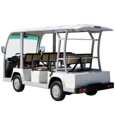 Yellow One Year Warranty for Electric Golf Cart Sightseeing Car
