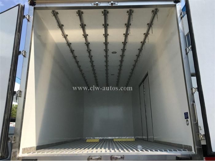 Dongfeng 38m3 Freezer Cooling Box 180HP 9tons Fresh Food Trasport Truck