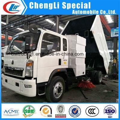 Factory Sale 7500L Capacity Sinotruk HOWO Runway Sweeper