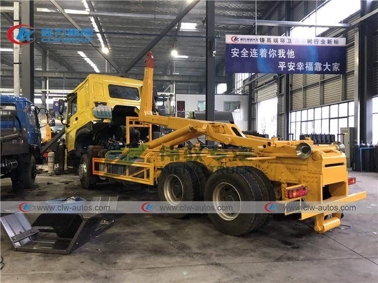 Sinotruk HOWO 20cbm Roll on Roll off Waste Recycling Truck Hook Lift Garbage Removal Truck