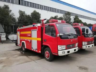 Dongfeng 3tons 4X2 Small Rescue Fire Fighting Water Truck for Sale