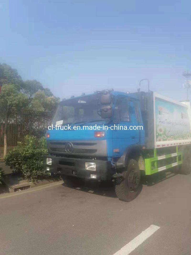 Dongfeng 145 153 Type Rhd LHD 8m3 10m3 12m3 15m3 16m3 Compactor Garbage Truck