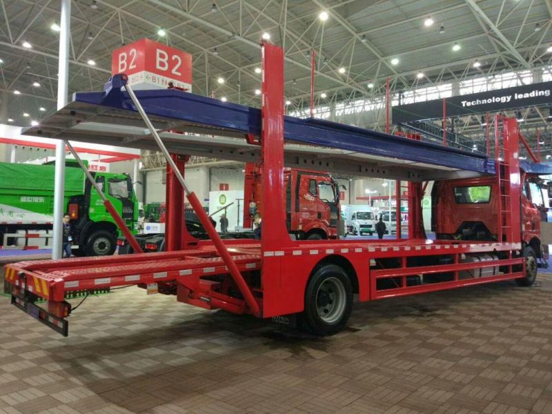 FAW 4*2 Heavy Car Carrier Trucks Highway Flatbed Wrecker Truck