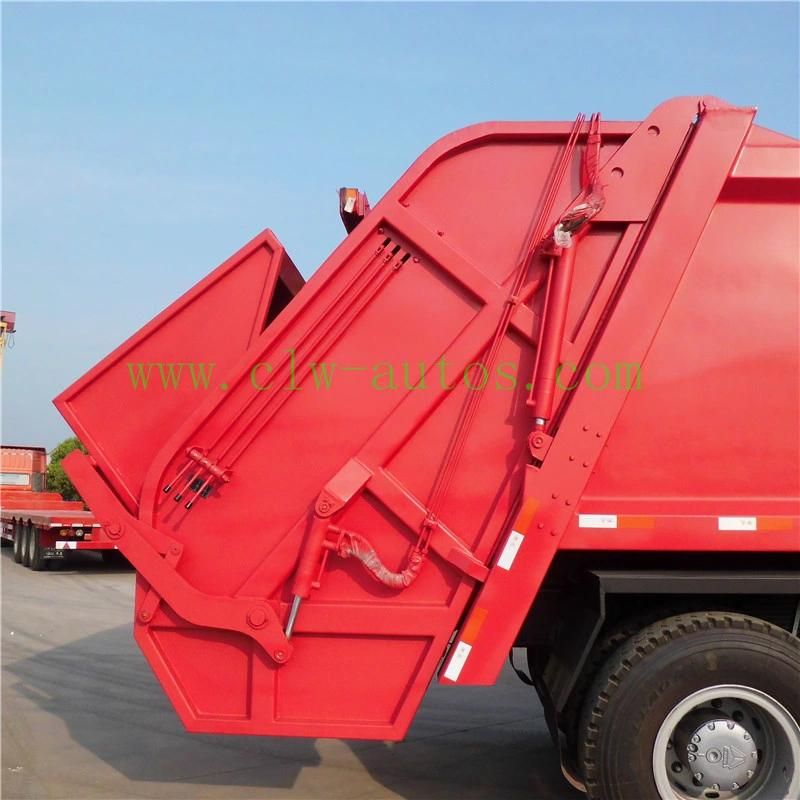 Sinotruk HOWO 3axles 6X4 15m3 Compressed Rubbish Collector Compactor Garbage Truck