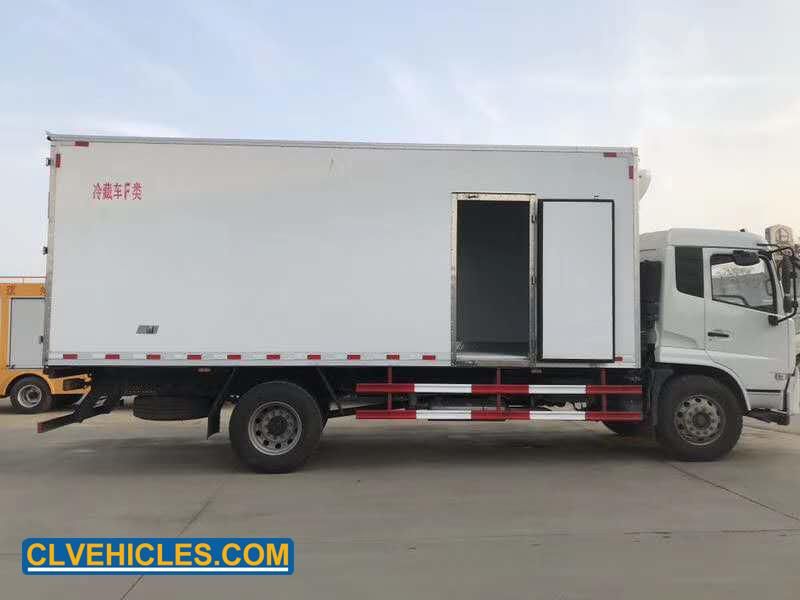 Dongfeng Kingrun 15ton Ice Box Refrigerated Van Truck