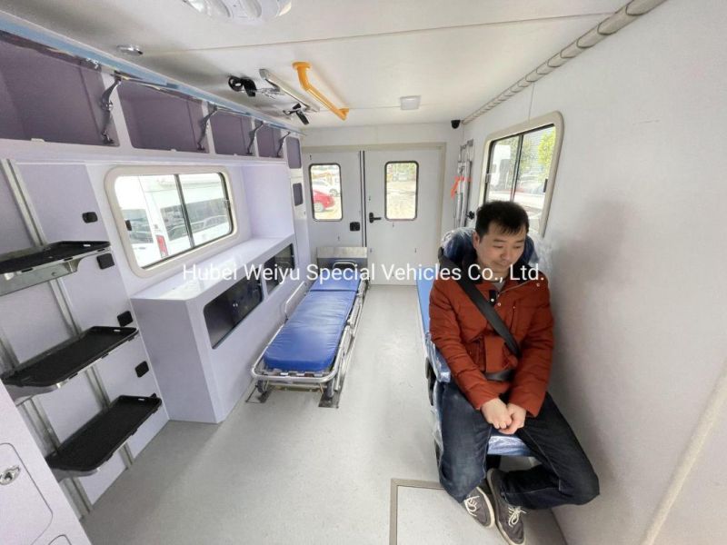 Chengli Brand Transit Ambulance Series Monitoring Ambulance Mobile Prevention Complete Stretchers Diversified Seat Selection