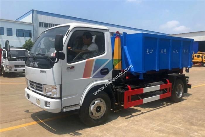 3cbm 4cbm 5cbm Garbage Container Hook Lift Hydraulic Roll off Garbage Truck Waste Management