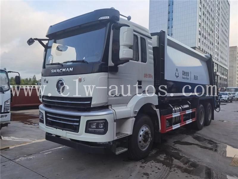 Shacman 20cbm 15tons 6X4 Compactor Garbage Truck Compressed Waste Removal Truck for Sale