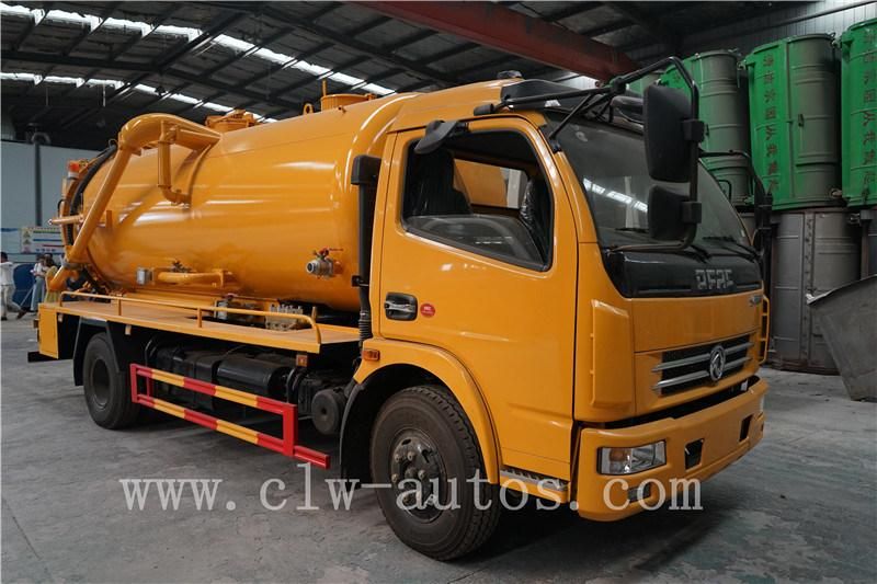 Dongfeng 4X2 Duolika Sewer Suction and High Pressure Cleaning Truck