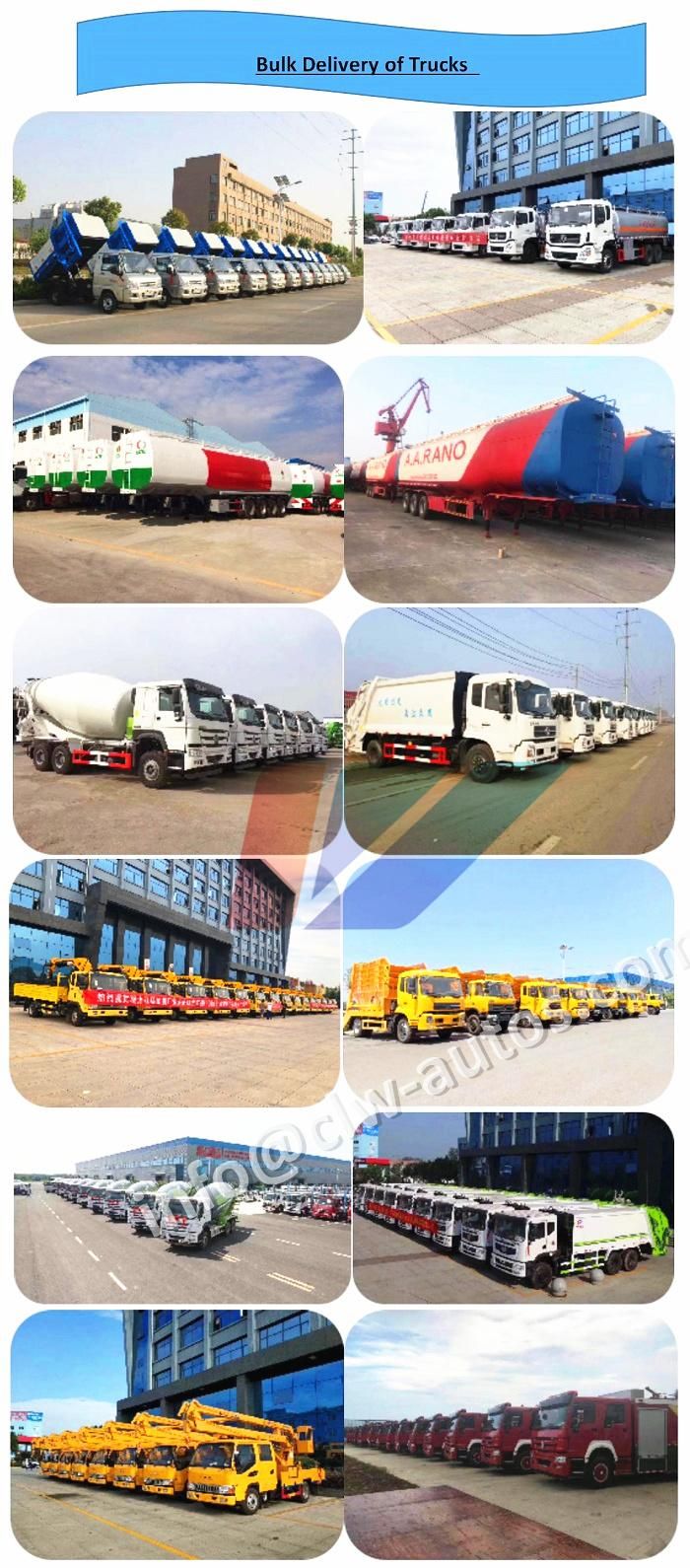 Dongfeng 9cbm 9000litres Water Tank 5cbm 5000litres Dust Tank Road Cleaning and Sweeper Truck