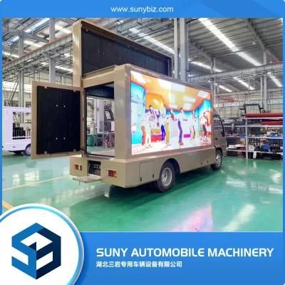 China Supplier Tanzania Used Full Color P6 Outdoor Mobile LED Video Truck/Car/Sightseeing Car Van Advertising Display Moving LED Display