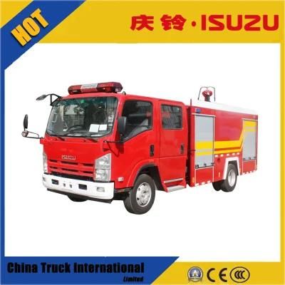 Isuzu Nqr 700p 4*2 189HP Used Fire Fighting Truck